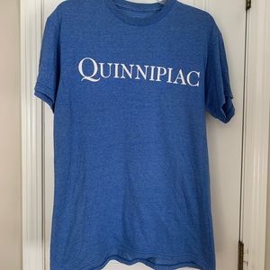 Blue Quinnipiac tshirt